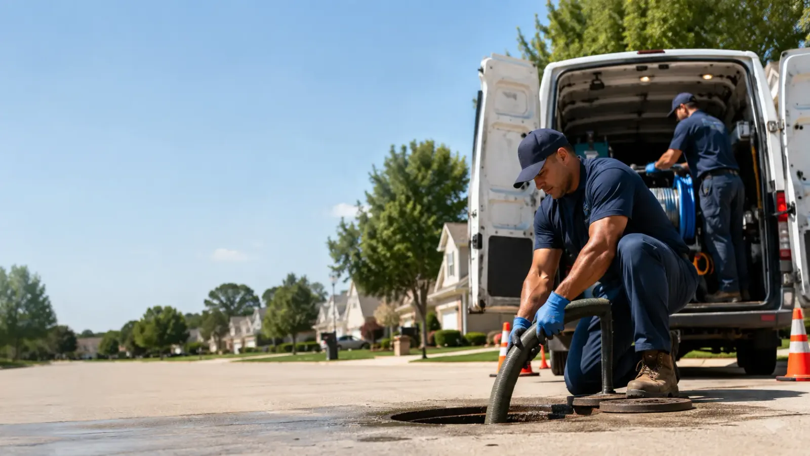 Sewer Backup Cleanup services in Hunters, WA